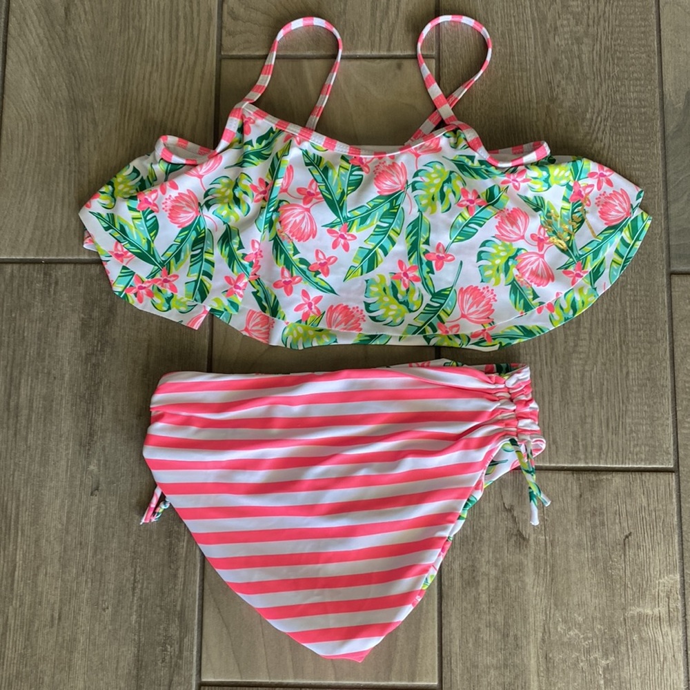 Betsey Johnson Girls Swim Suit - Picture 3 of 8